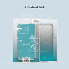 Заредете изображение във визуализатора на галерията – Nillkin Nature Pro TPU Case for Iphone 15 Pro Max transparent-blue
