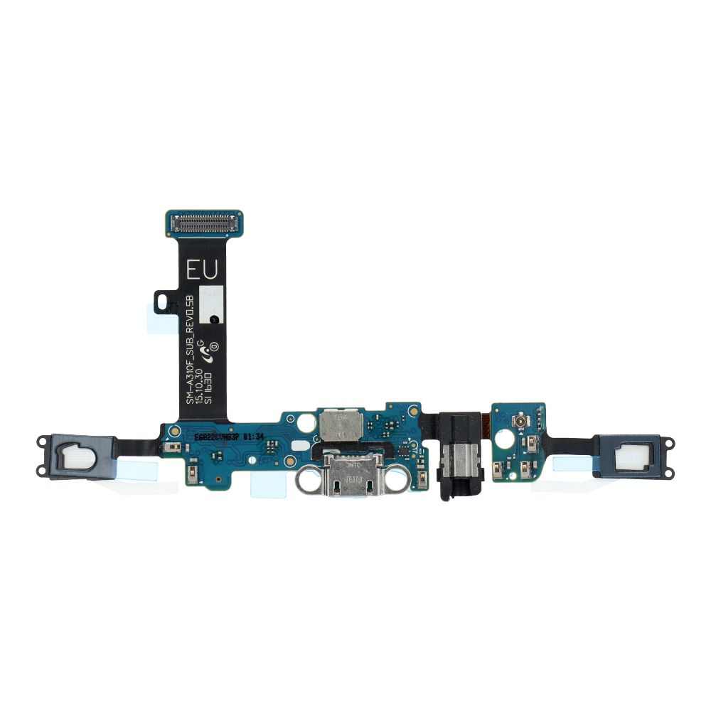 Charging port flex cable for samsung galaxy a3 (2016) - TopMag