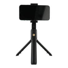 Заредете изображение във визуализатора на галерията – Combo selfie stick with tripod and remote control bluetooth black k07 - TopMag

