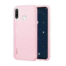 Заредете изображение във визуализатора на галерията – Crystal Glitter Pink гръб - Huawei P30 Lite розов - TopMag
