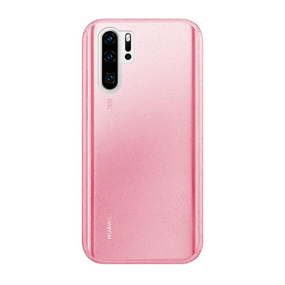 Crystal Glitter Pink гръб - Huawei P30 Pro розов - TopMag