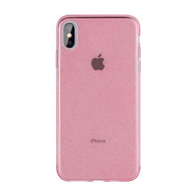 Заредете изображение във визуализатора на галерията – Crystal Glitter Pink гръб - iPhone x / xs розов - TopMag
