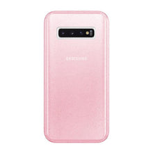 Заредете изображение във визуализатора на галерията – Crystal Glitter Pink гръб -Samsung S10 Plus розов - TopMag
