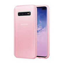 Заредете изображение във визуализатора на галерията – Crystal Glitter Pink гръб -Samsung S10 Plus розов - TopMag
