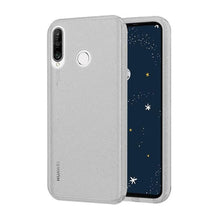 Заредете изображение във визуализатора на галерията – Crystal Glitter Silver гръб - Huawei P30 Lite черен - TopMag
