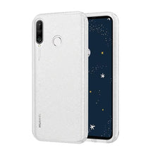 Заредете изображение във визуализатора на галерията – Crystal Glitter Silver гръб - Huawei P30 Lite прозрачен - TopMag

