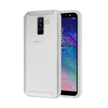 Заредете изображение във визуализатора на галерията – Crystal Glitter Silver гръб - Samsung A6 Plus 2018 прозрачен - TopMag
