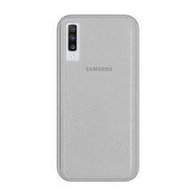 Заредете изображение във визуализатора на галерията – Crystal Glitter Silver гръб -Samsung A70 черен - TopMag

