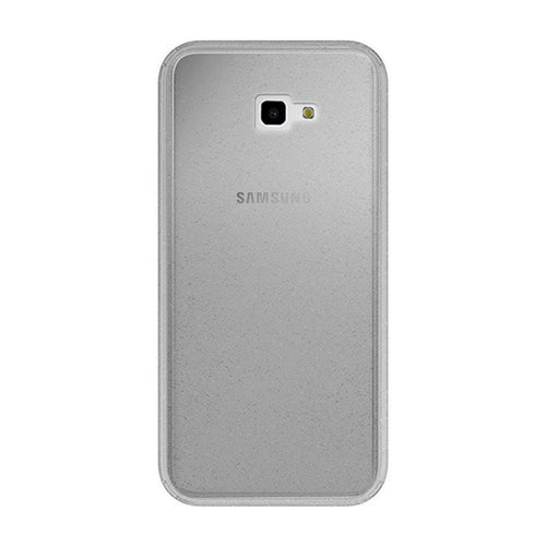 Crystal Glitter Silver гръб -Samsung J4 Plus черен - TopMag