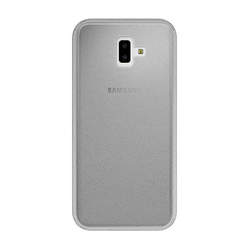 Crystal Glitter Silver гръб -Samsung J6 Plus черен - TopMag