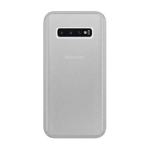 Crystal Glitter Silver гръб -Samsung S10 Plus черен - TopMag