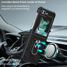 Заредете изображение във визуализатора на галерията – MECHA Case for SAMSUNG Galaxy Z Flip 5 5G black
