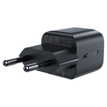 Заредете изображение във визуализатора на галерията – Acefast A73 Mini PD 20W GaN USB-C wall charger - black
