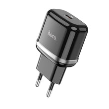 Заредете изображение във визуализатора на галерията – Hoco charger type c pd20w fast charge victorious n24 black
