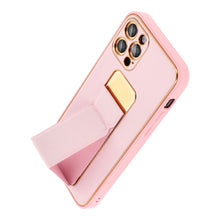 Заредете изображение във визуализатора на галерията – LEATHER Case Kickstand for SAMSUNG Galaxy A05 pink
