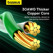 Заредете изображение във визуализатора на галерията – Baseus fast network cable RJ-45 cat.8 40Gbps 10m braided - black
