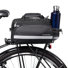 Заредете изображение във визуализатора на галерията – Wozinsky WBB36BK 27L bicycle bag - black
