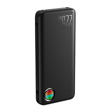 Заредете изображение във визуализатора на галерията – Joyroom JR-L014 22.5W 10000mAh power bank with built-in USB-C / Lightning cables + USB-A - USB-C cable 0.25m - black
