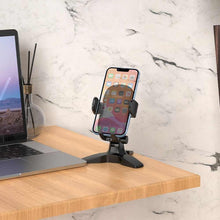 Заредете изображение във визуализатора на галерията – Hoco folding desktop stand ph46 ( 4,7" - 7" ) black - TopMag

