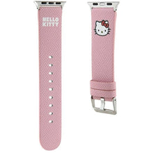 Заредете изображение във визуализатора на галерията – Original Strap HELLO KITTY strap Kitty Head HKAWMPGKHP for Apple Watch 38/40/41mm pink
