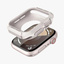 Заредете изображение във визуализатора на галерията – Spigen Rugged Armor Case with Strap for Apple Watch 4/5/6/7/8/9/SE (44/45 mm) - Beige
