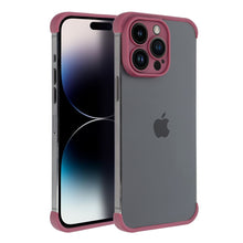 Заредете изображение във визуализатора на галерията – MINI BUMPERS with camera island protection Case for IPHONE 15 PLUS cherry
