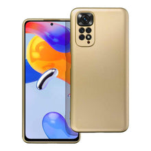 Заредете изображение във визуализатора на галерията – Metallic гръб за xiaomi redmi note 11 / redmi note 11s gold - TopMag
