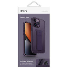 Заредете изображение във визуализатора на галерията – Uniq case Heldro Mount iPhone 14 Pro Max 6.7" purple/fig purple
