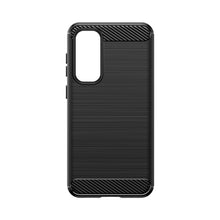 Заредете изображение във визуализатора на галерията – Flexible carbon pattern case for Samsung Galaxy S23 FE Carbon Case - black

