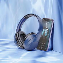 Заредете изображение във визуализатора на галерията – Borofone Headphones BO23 Glamour bluetooth blue
