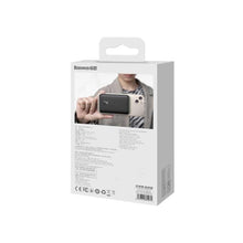 Заредете изображение във визуализатора на галерията – Power bank baseus with wireless charging support magsafe 15w- 6 000mah pd60w black ppcx020001 - TopMag
