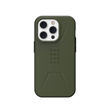 Заредете изображение във визуализатора на галерията – ( uag ) urban armor gear civilian compatible with magsafe гръб за iphone 14 pro max green - TopMag
