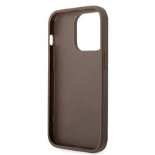 Заредете изображение във визуализатора на галерията – Original Case GUESS 4G Big Metal Logo GUHCP15L4GMGBR for Iphone 15 Pro brown
