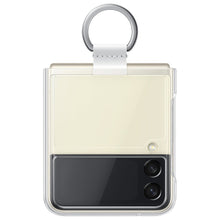 Заредете изображение във визуализатора на галерията – Samsung Clear Cover TPU Gel Case Flower Cover for Samsung Galaxy Z Flip 3 transparent (EF-QF711CTEGWW)
