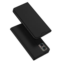 Заредете изображение във визуализатора на галерията – Dux Ducis Skin Pro case for Motorola Edge 30 Neo flip cover card wallet stand black
