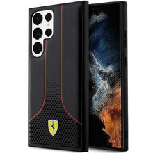 Заредете изображение във визуализатора на галерията – Ferrari FEHCS23LPCSK S23 Ultra S918 black/black hardcase Perforated 296 P
