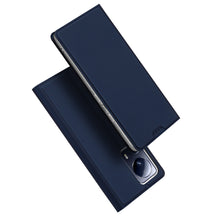 Заредете изображение във визуализатора на галерията – Dux Ducis Skin Pro case for Xiaomi 13 Lite flip cover card wallet stand blue

