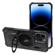 Заредете изображение във визуализатора на галерията – Armor Mag Cover case compatible with MagSafe for IPHONE 14 PRO black
