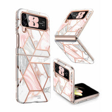 Заредете изображение във визуализатора на галерията – Supcase COSMO GALAXY WITH FLIP 4 MARBLE
