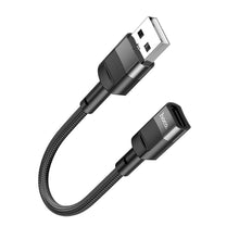 Заредете изображение във визуализатора на галерията – HOCO adapter USB (male) to Type C (female) U107 10cm black
