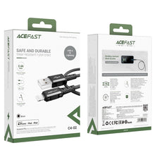 Заредете изображение във визуализатора на галерията – Acefast cable usb a to lightning 8-pin mfi 2,4a c4-02 1,8m black
