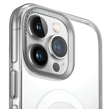 Заредете изображение във визуализатора на галерията – Uniq case Calio iPhone 15 Pro 6.1" Magclick Charging transparent/transparent
