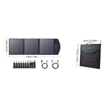 Заредете изображение във визуализатора на галерията – Choetech foldable solar charger 120W 1 x USB Type C / 1 x USB Type A (SC008 NEW)
