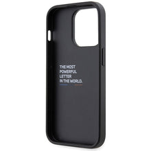 Заредете изображение във визуализатора на галерията – Original Case BMW Grip Hot Stamp Hardcase BMHCP14L22GSLK for Iphone 14 Pro Black
