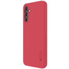 Заредете изображение във визуализатора на галерията – Nillkin Super Frosted Shield case for Samsung Galaxy A14 5G / Galaxy A14 cover + phone stand red
