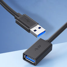 Заредете изображение във визуализатора на галерията – Extension cable - USB to USB 3.0 - 3 metres black

