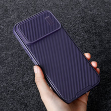 Заредете изображение във визуализатора на галерията – Nillkin CamShield S Case case for iPhone 14 Pro Max armored cover camera cover blue

