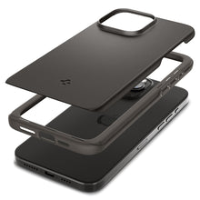 Заредете изображение във визуализатора на галерията – Spigen Thin Fit case for iPhone 15 Pro - gray
