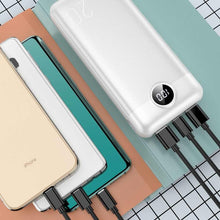 Заредете изображение във визуализатора на галерията – Power bank veger l20s - 20 000mah lcd quick charge pd20w white - TopMag
