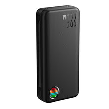 Заредете изображение във визуализатора на галерията – Joyroom 20000mAh 22.5W power bank with built-in USB-C/ Lightning cables (JR-L015) - black
